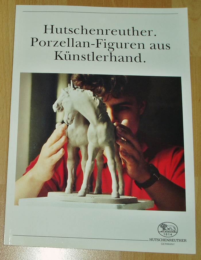 Hutschenreuther Katalog - Porzellan-Figuren aus Künstlerhand - ca. 1985 - Bild 1 von 1
